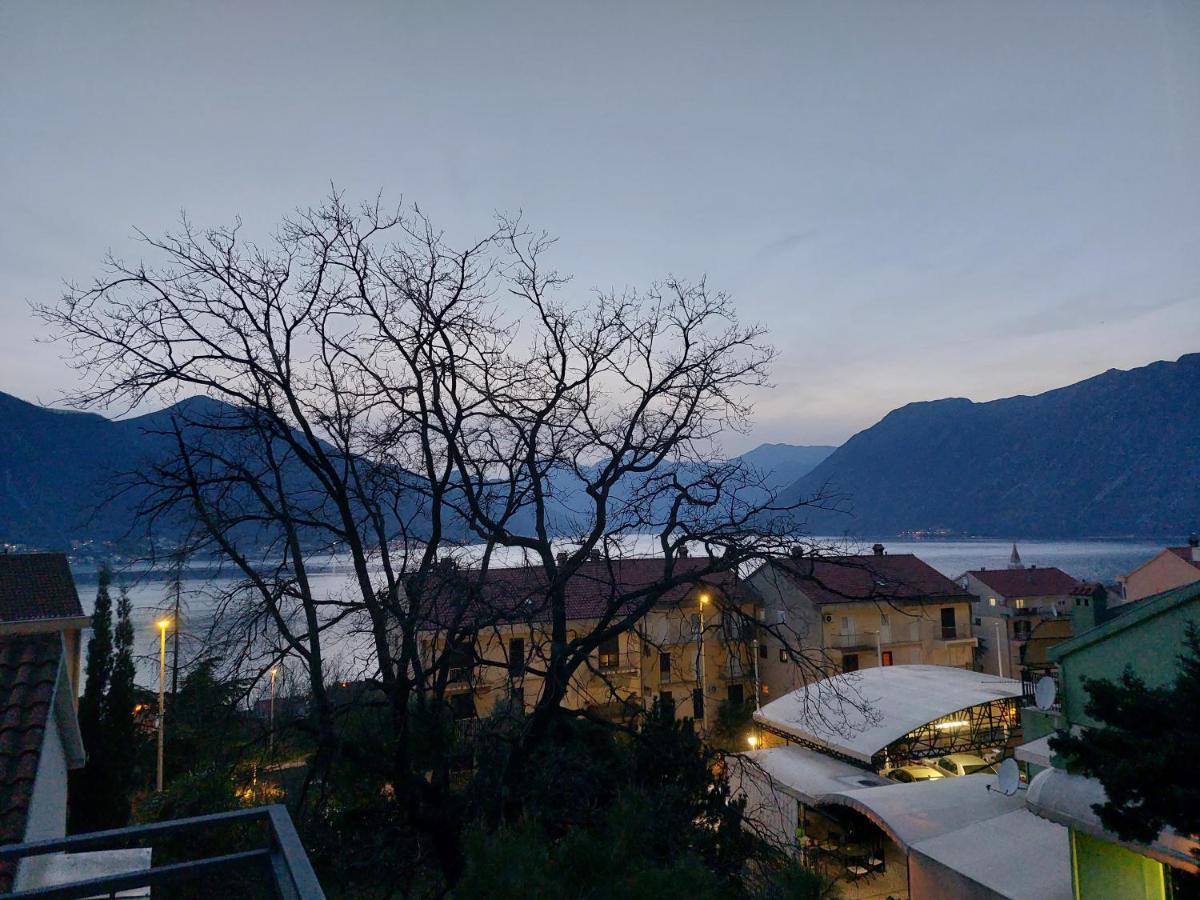 Apartman - Dobrota Sun Kotor Bagian luar foto